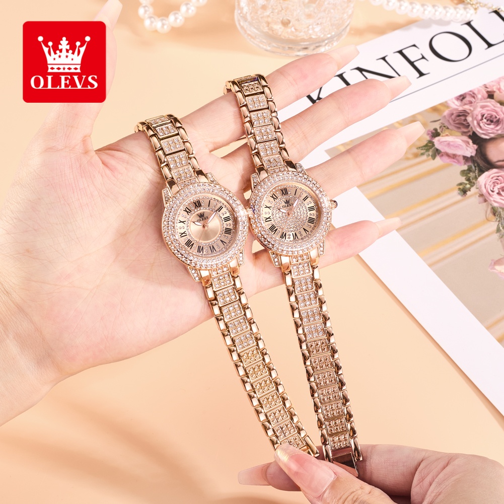 Luxury Watch For Women - OLEVS luxe mode dames montres cadran