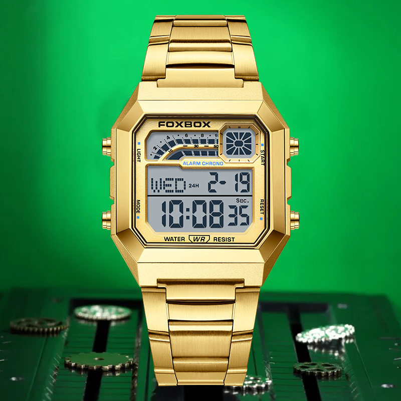 Luxury Watch Hd - Montre homme numérique de luxe FOXBOX
