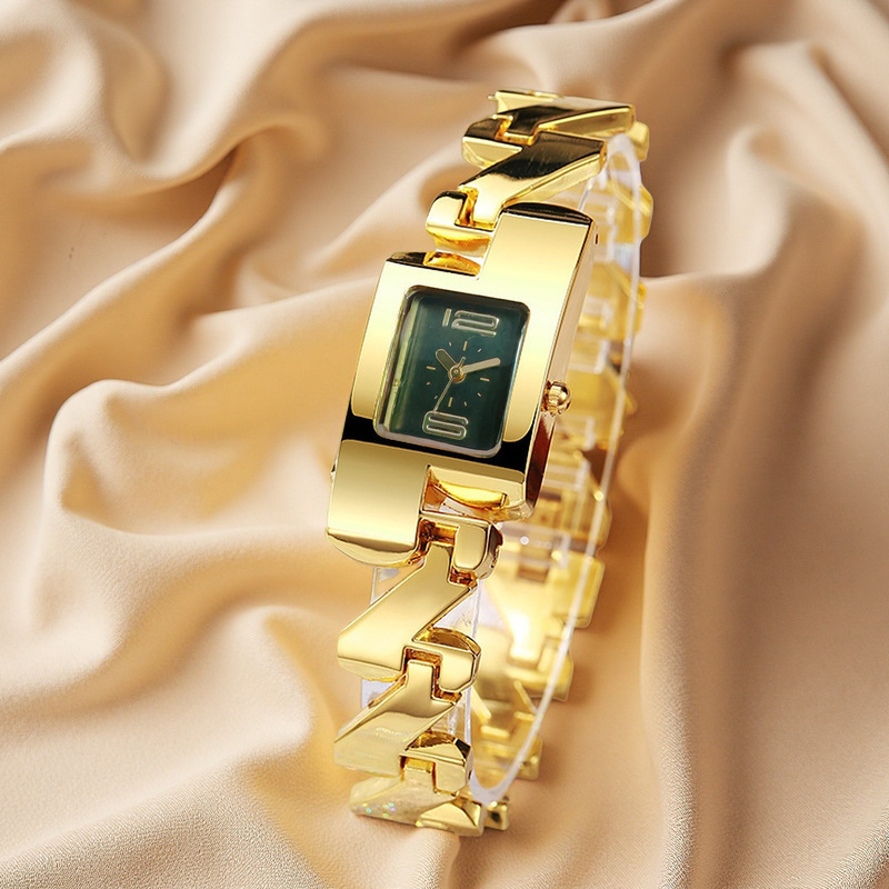Luxury Watch Kids - Montre carrée à quartz pour femme,
