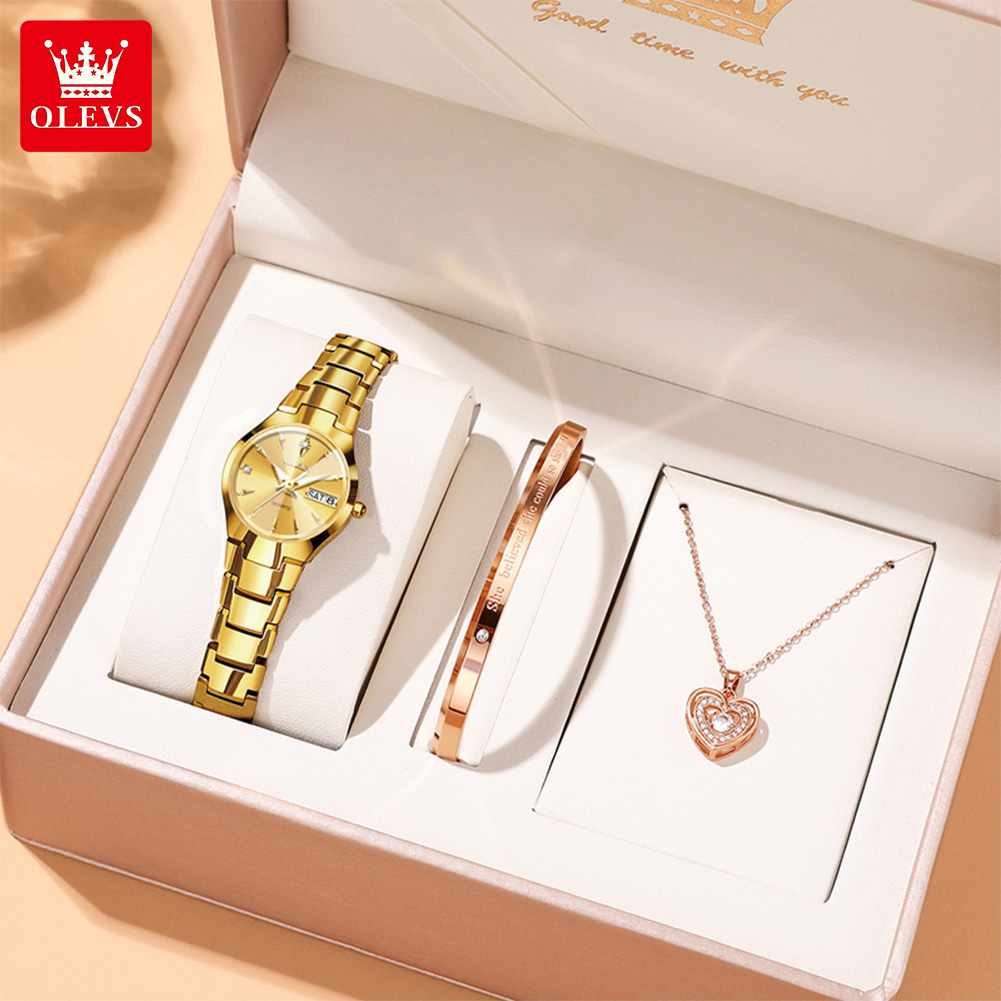 Luxury Watch For Women - OLEVS dames montre 8697 luxe élégant