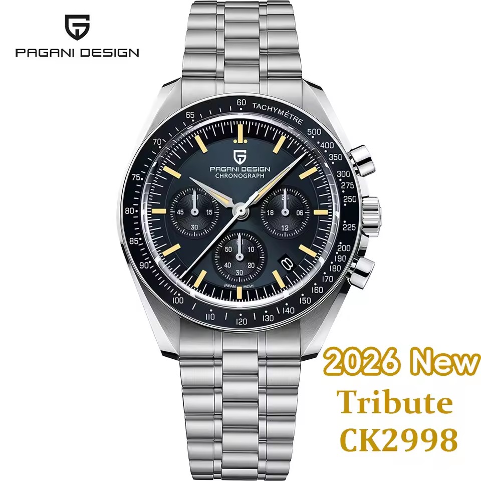 Luxury Watch Omega - PAGANI DESIGN 2026 nouvelle lune montres