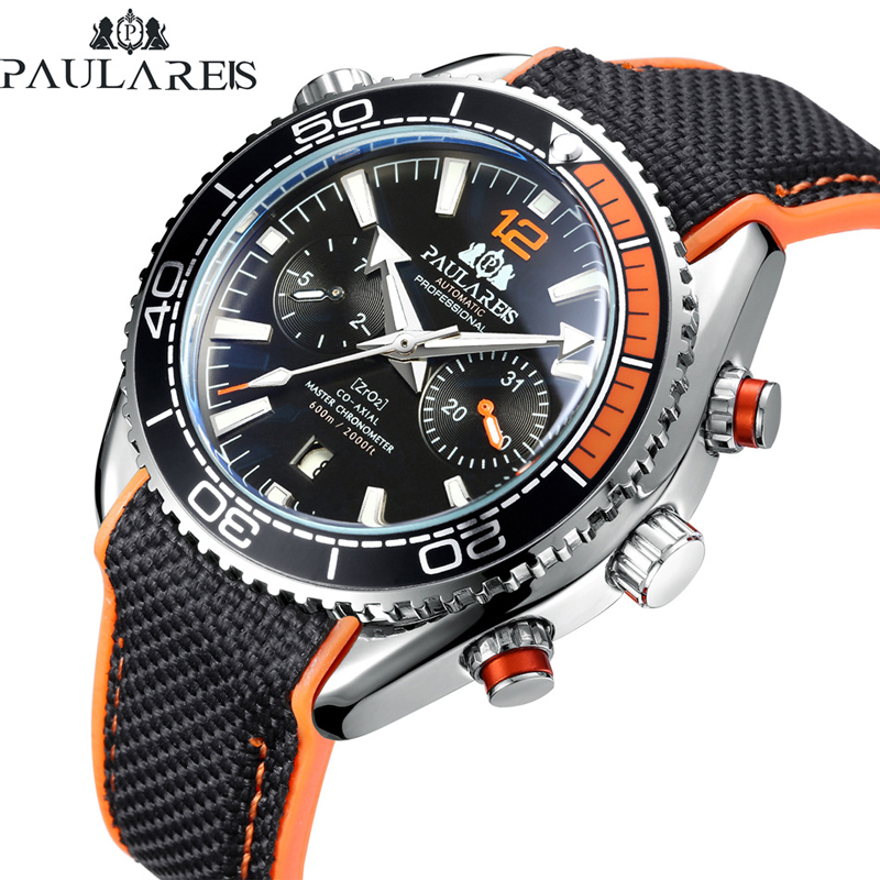 Luxury Watch Omega - PAULAREIS P luxe hommes automatique auto