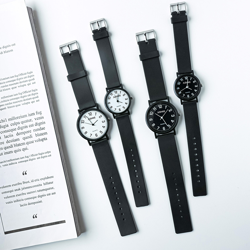 Luxury Watch Deals - Montre à Quartz noire Simple pour