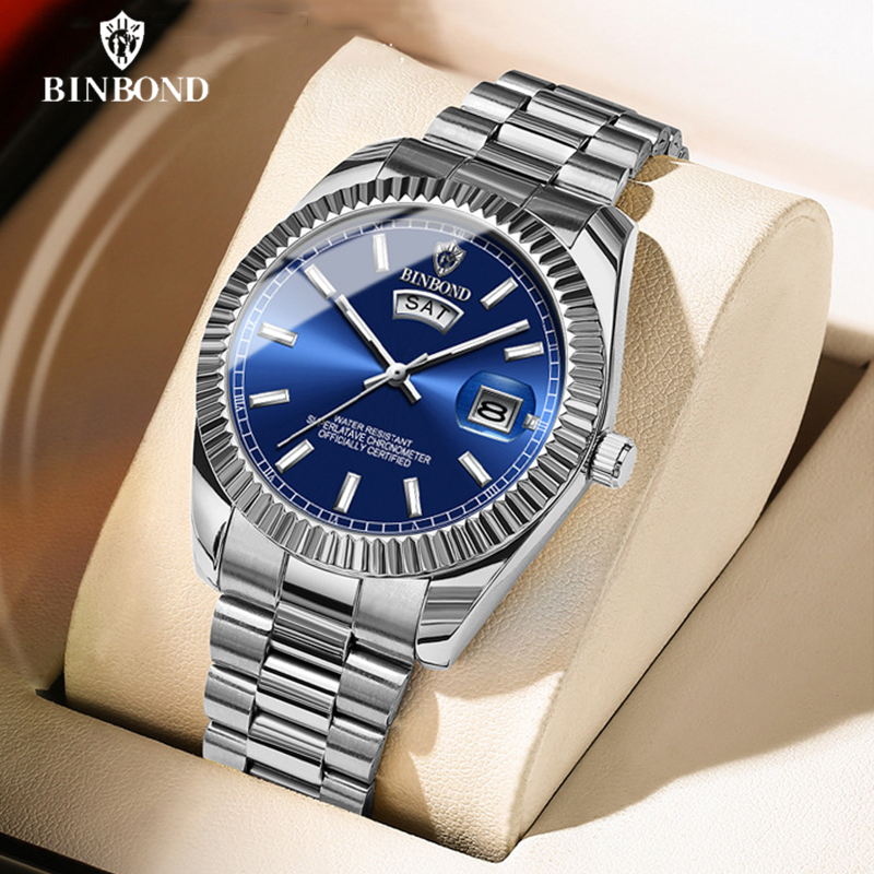 BINBOND B7012 hommes mode affa - Luxury Watch Omega avis et prix