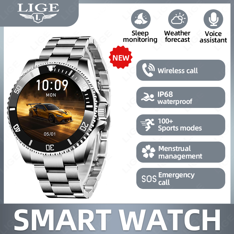 Montre connectée LIGE pour hom - Luxury Watch Hd avis et prix