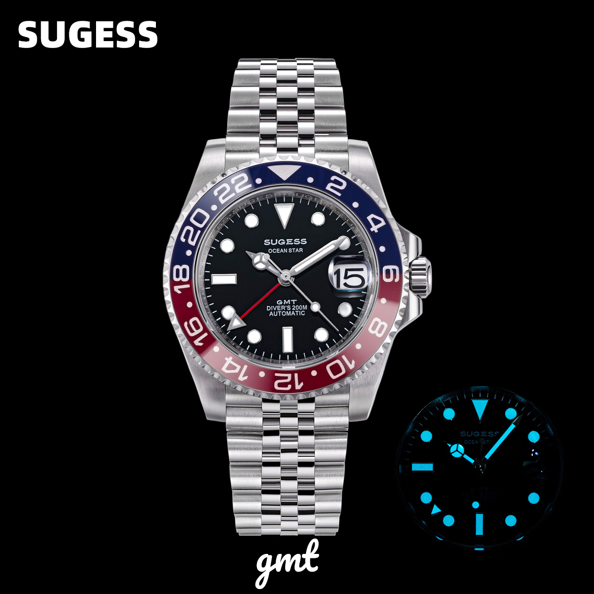Montre de plongée Sugess GMT p - Luxury Watch Omega avis et prix