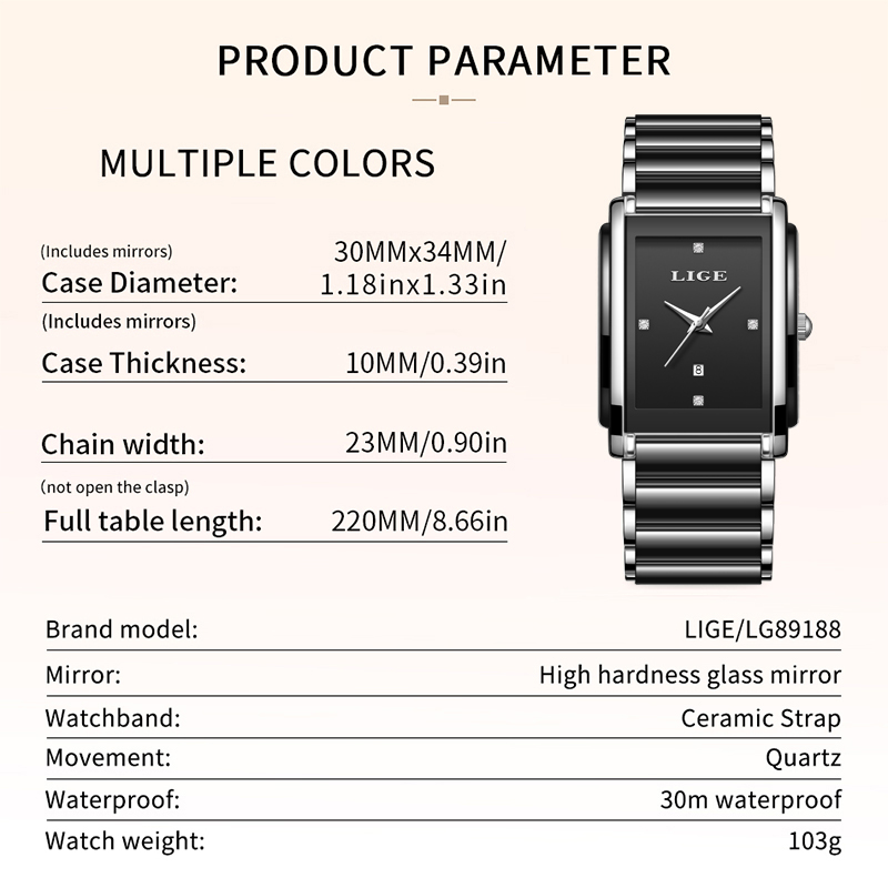 LIGE nouvelles femmes de luxe  - Luxury Watch Deals avis et prix