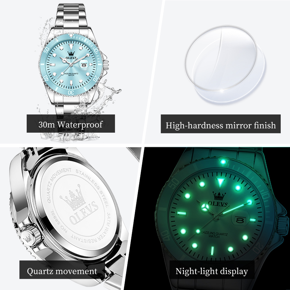 OLEVS – montre à Quartz de lux - Luxury Watch Deals avis et prix