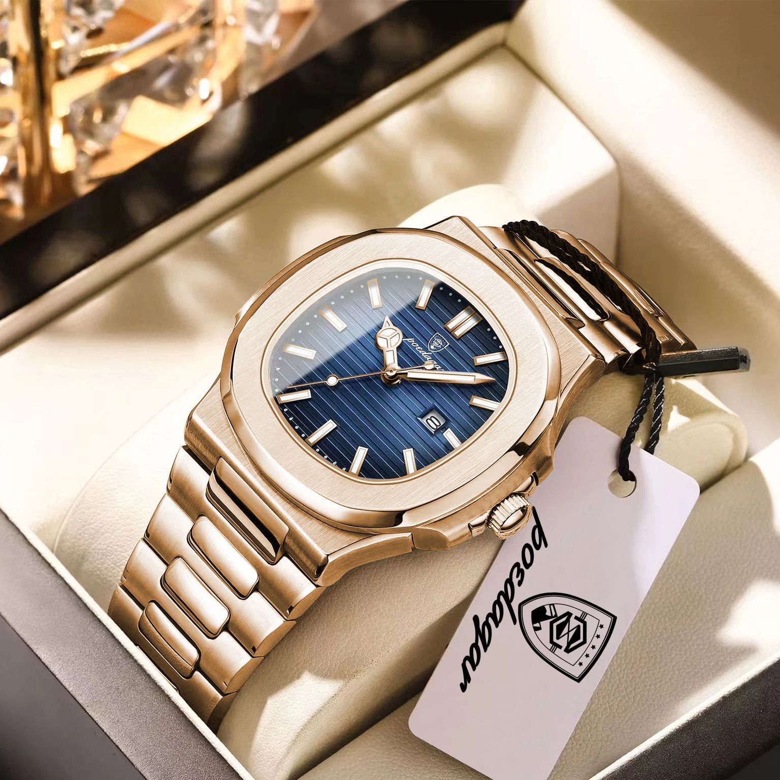 Montre de couple POEDAGAR, éta - Open Heart Watch avis et prix