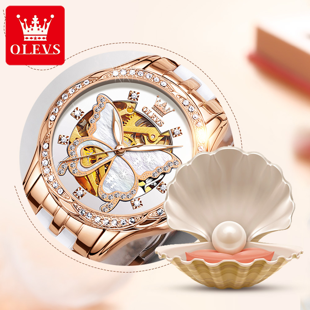 OLEVS 6622 luxe femmes tout au - Luxury Watch Hd avis et prix