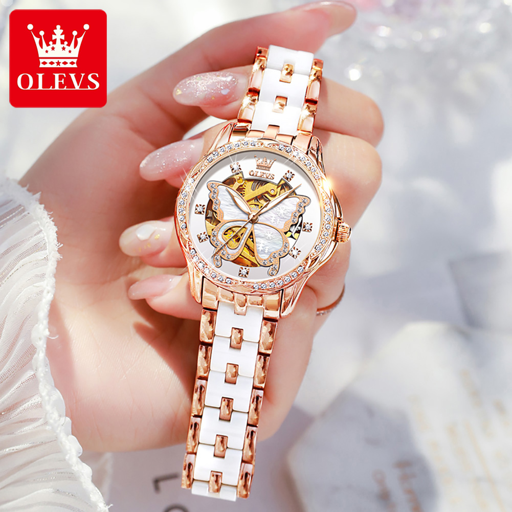 OLEVS 6622 luxe femmes tout au - Luxury Watch Hd avis et prix